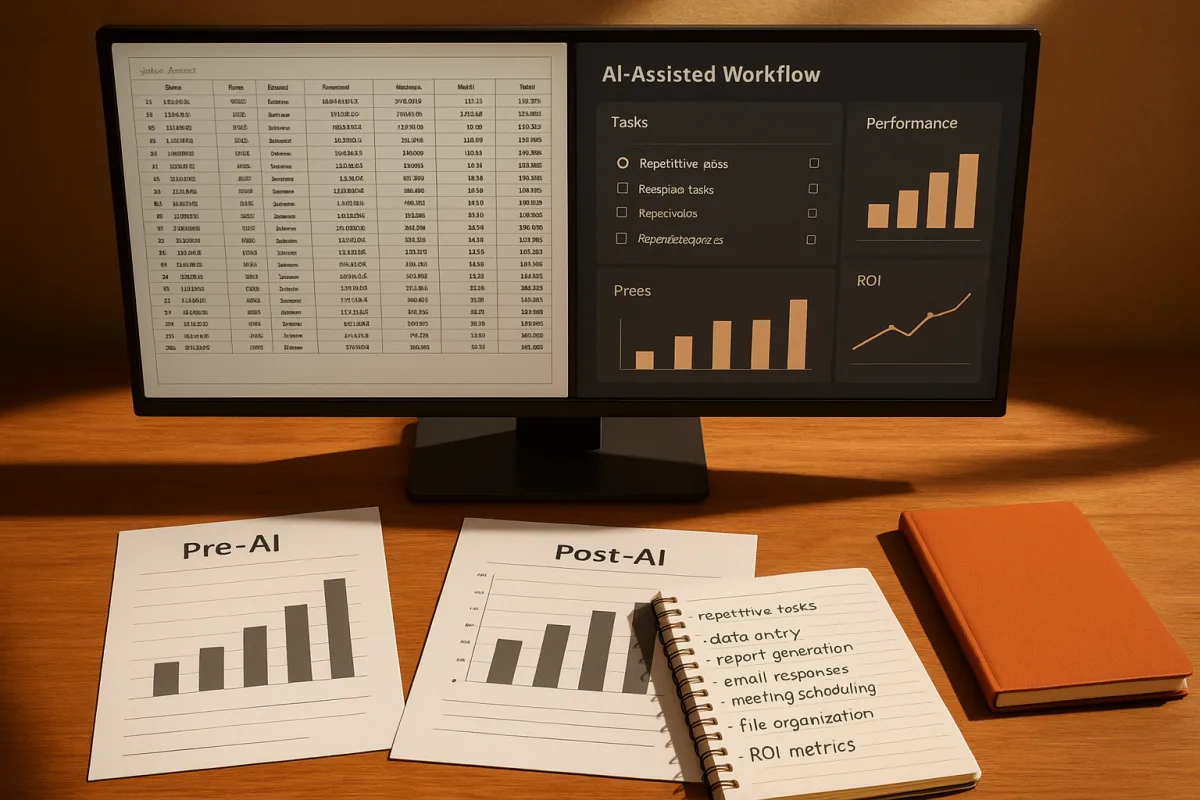 AI for Business Productivity: Enhancing Workflows and ROI