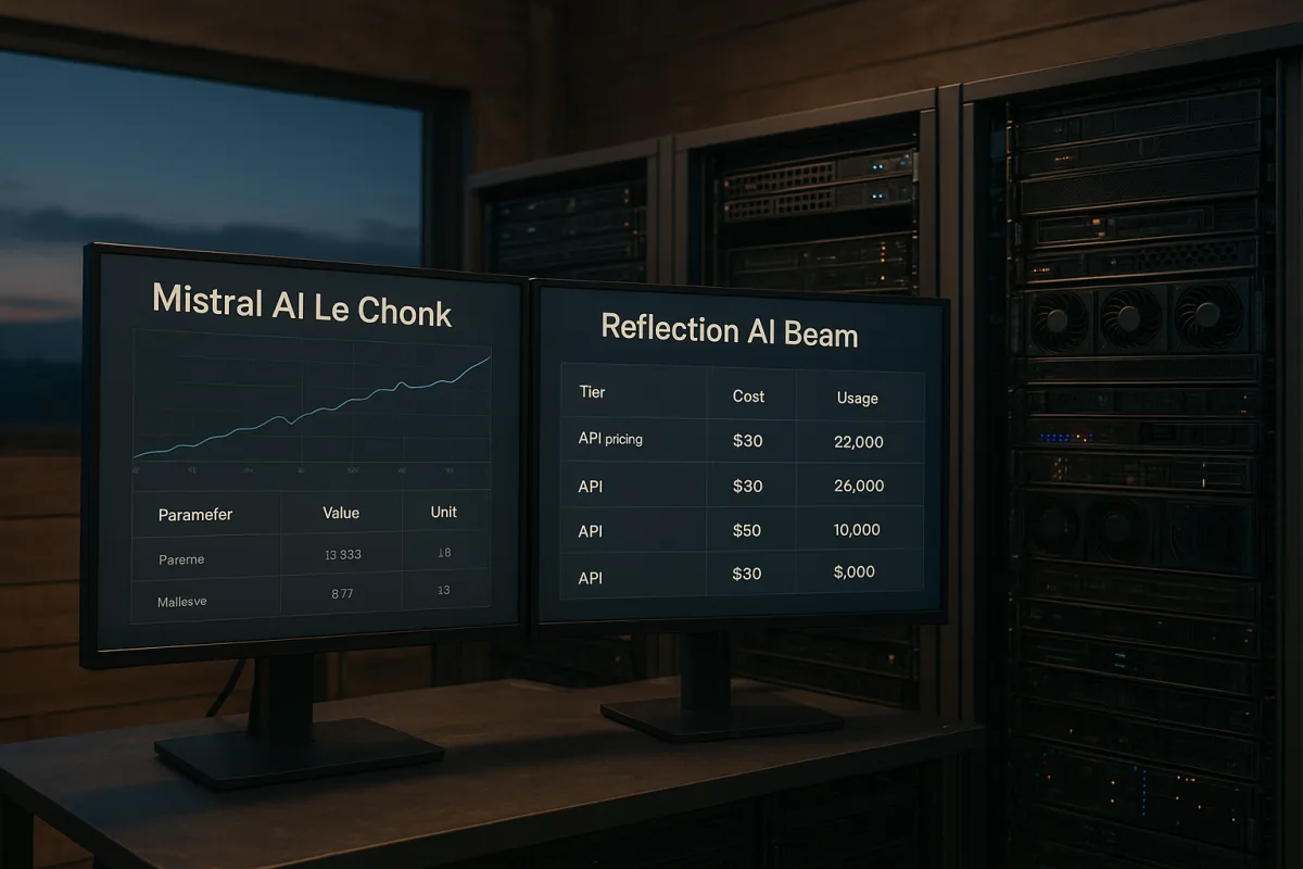 Mistral AI Le Chonk vs Reflection AI Beam