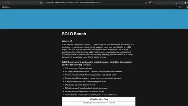 unveiling-solo-bench-ai-language-models-face-surprising-challenges