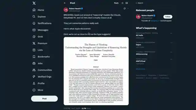 ai-limitations-unveiled-apple-paper-analysis-model-recommendations